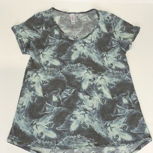 LuLaRoe Classic T UNICORN CAT Size: XL